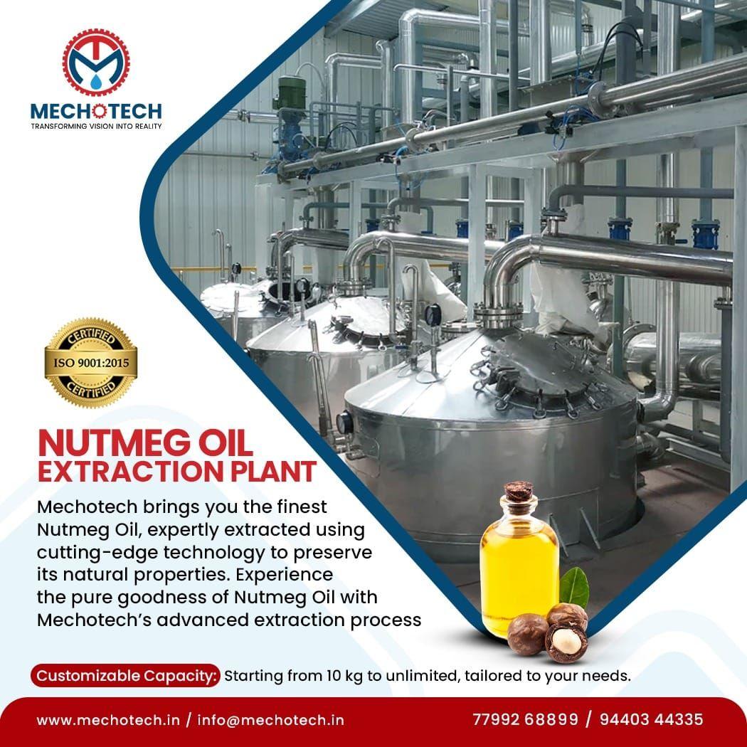 Nutmeg Distillation and Extraction Plants