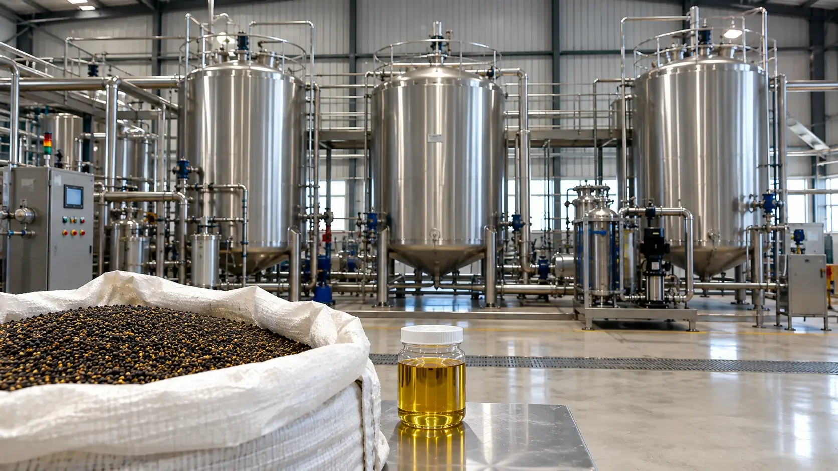 Canola Seed Oil (CO₂) CO2 Extraction Plants — Mechotech