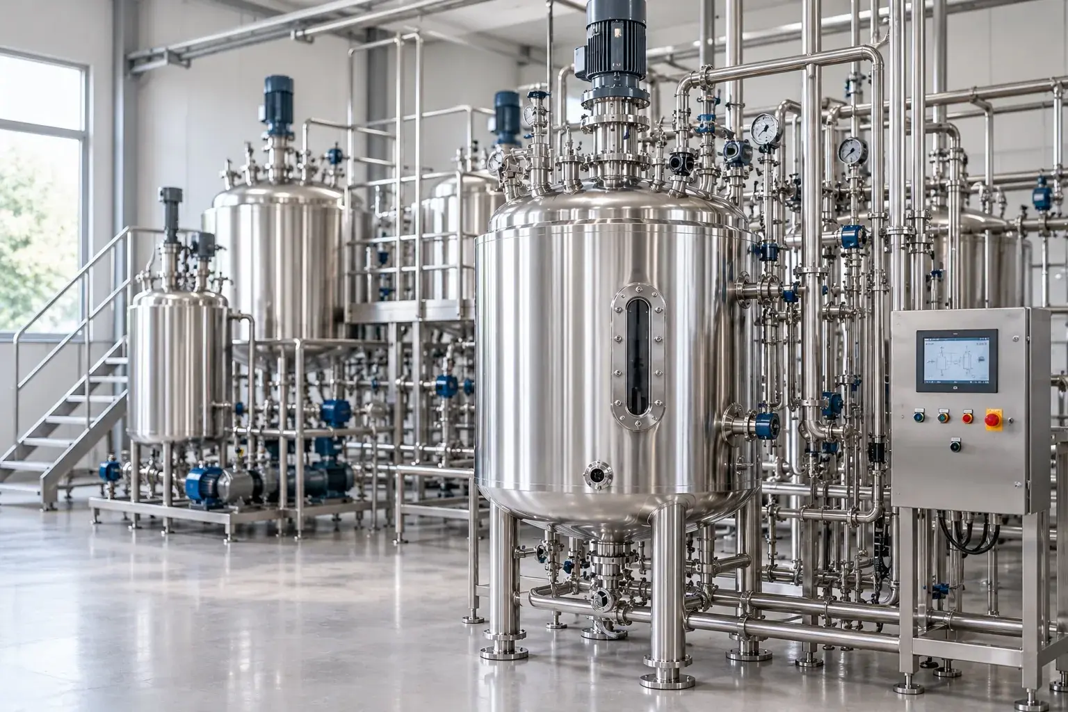 Fermenter / Bioreactor System Reaction / Synthesis Equipment — Mechotech