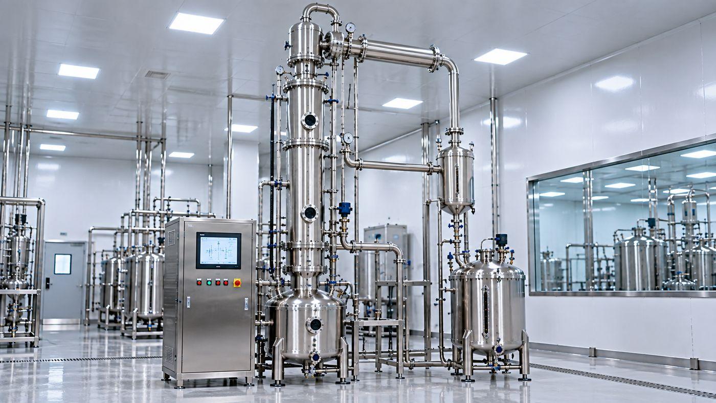 Fractional Distillation Unit Distillation Equipment — Mechotech