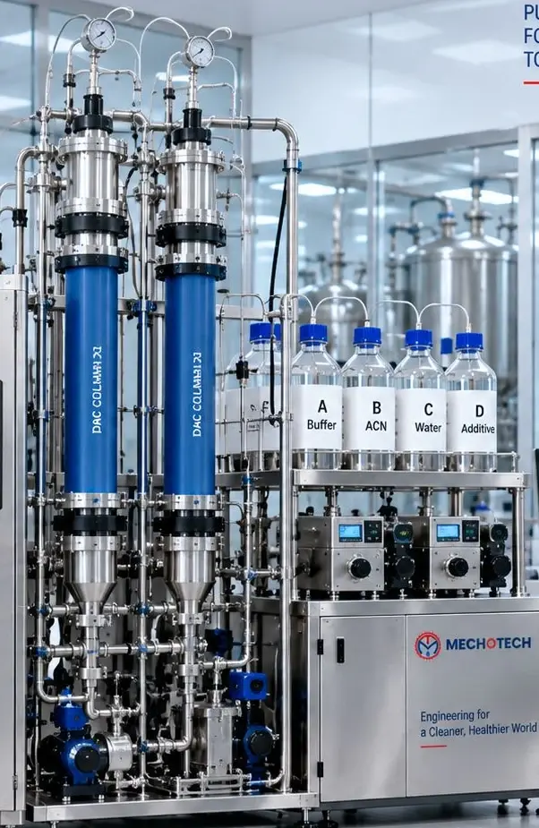 Industrial Preparative HPLC (DAC) System