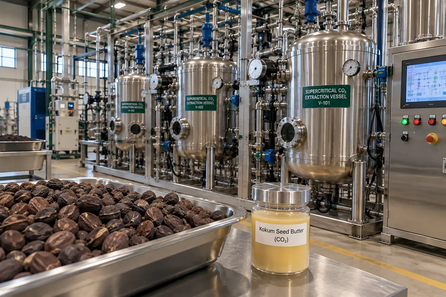 Kokum Seed Butter (CO₂) CO2 Extraction Plants — Mechotech