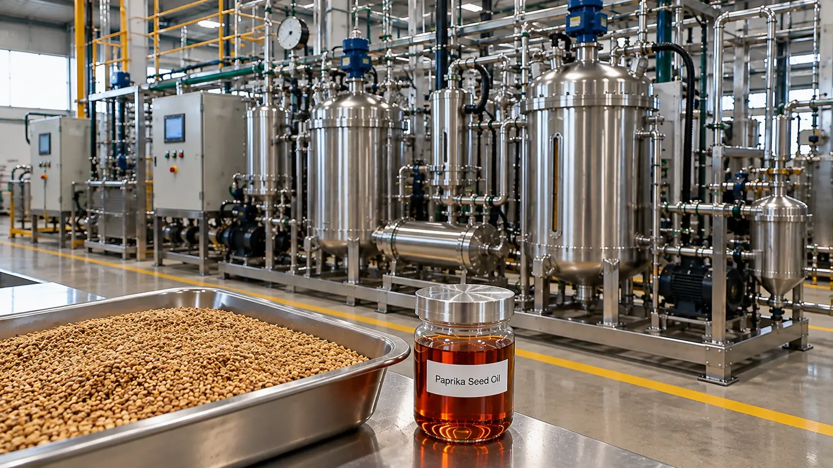 Paprika Seed Oil (CO₂) CO2 Extraction Plants — Mechotech