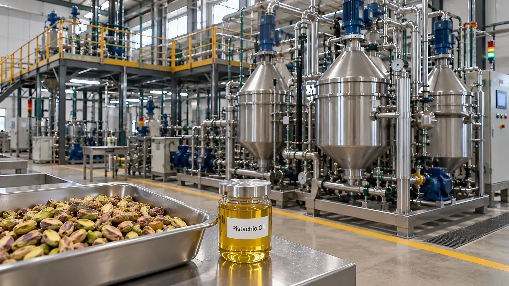 Pistachio Oil (CO₂) CO2 Extraction Plants — Mechotech