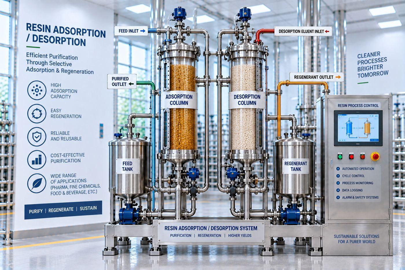 Resin Adsorption / Desorption
