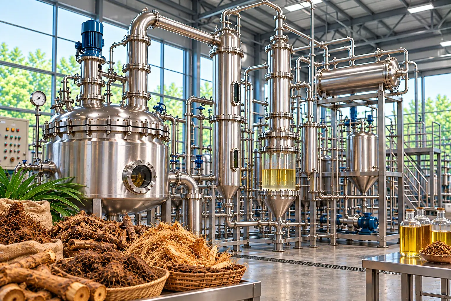 Roots / Husk Distillation Plants