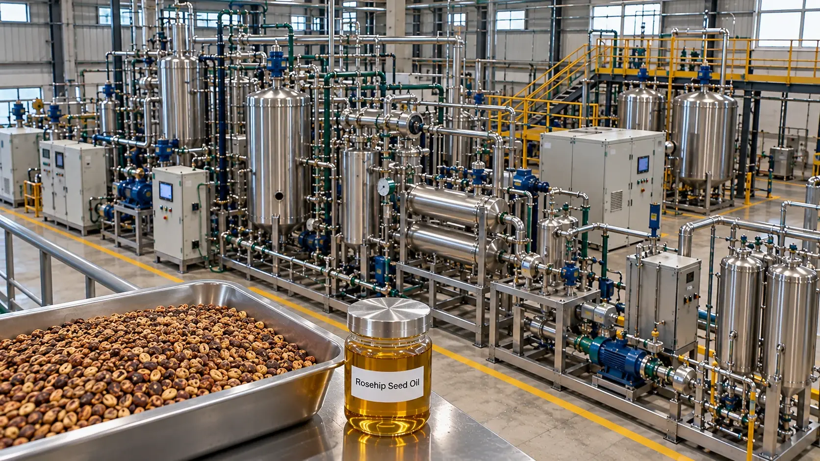 Rosehip Seed Oil (CO₂) CO2 Extraction Plants — Mechotech