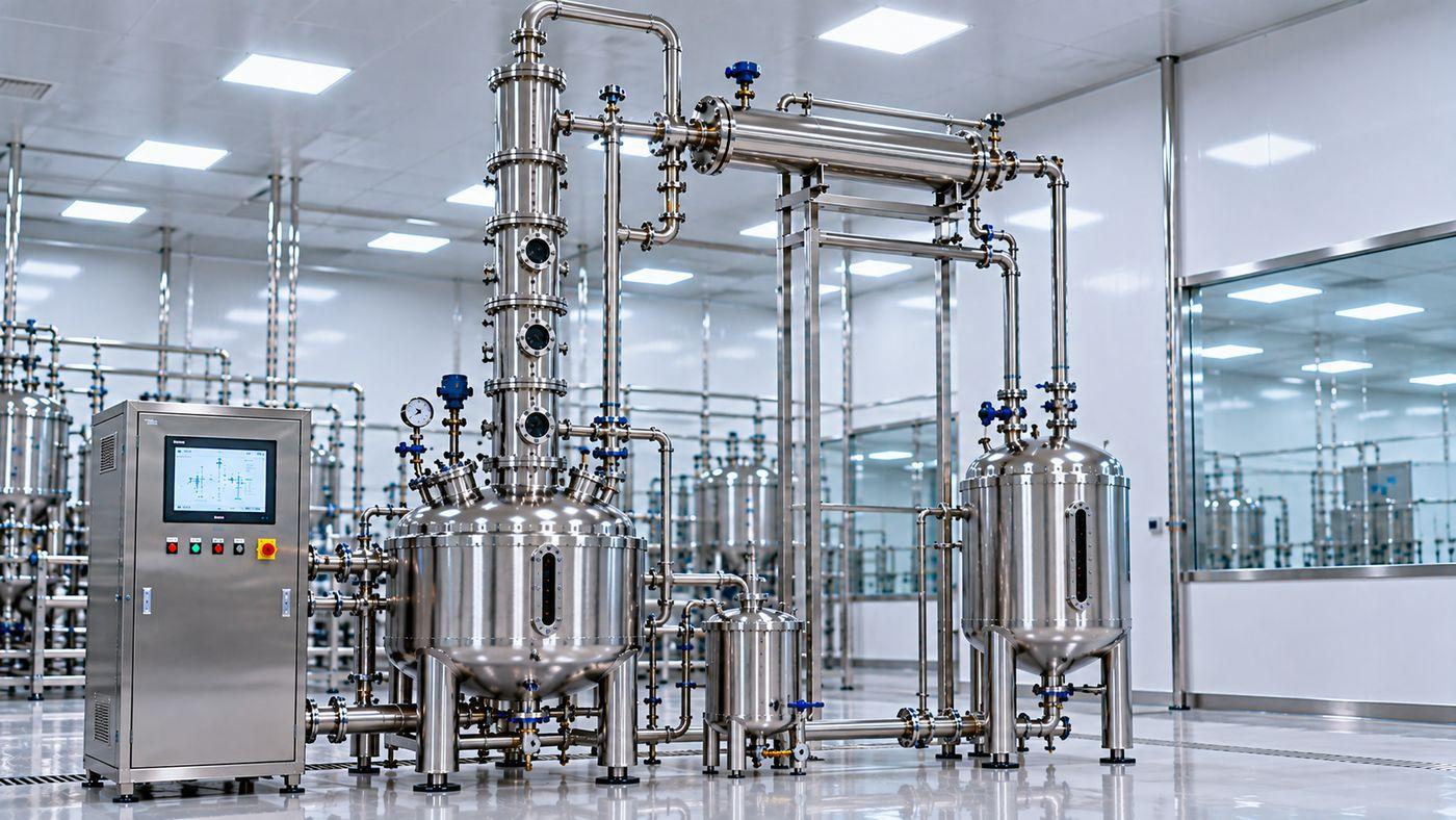 Solvent Rectification Plant Distillation Equipment — Mechotech
