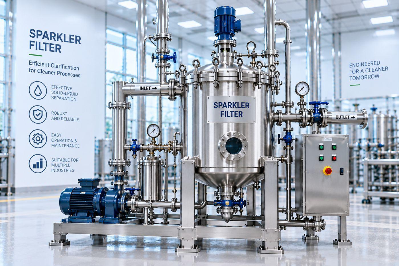 Sparkler Filter Filtration Equipment — Mechotech