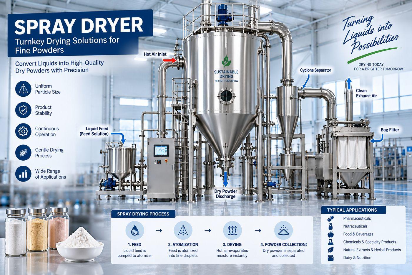 Mechotech spray dryer