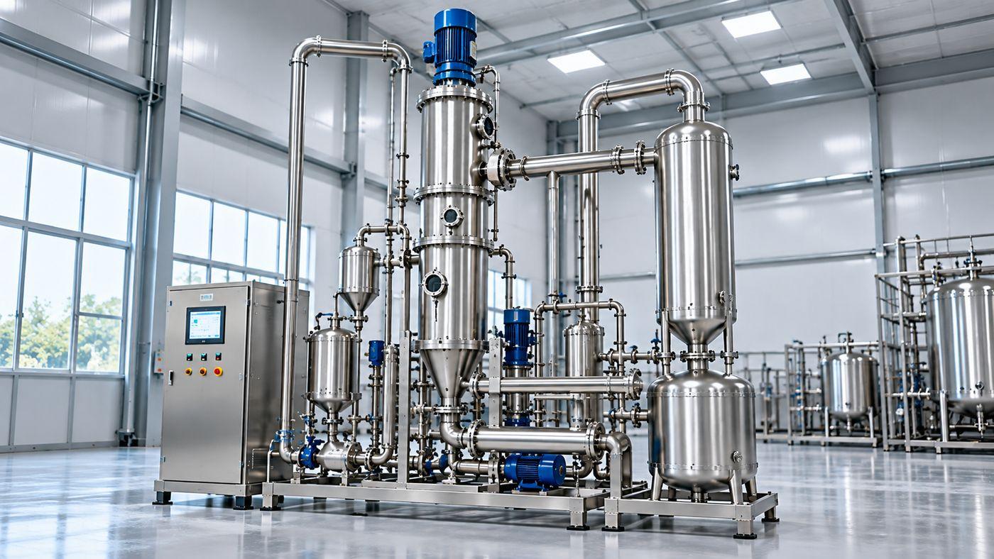 Thin Film Evaporator (TFE) Evaporation Equipment — Mechotech