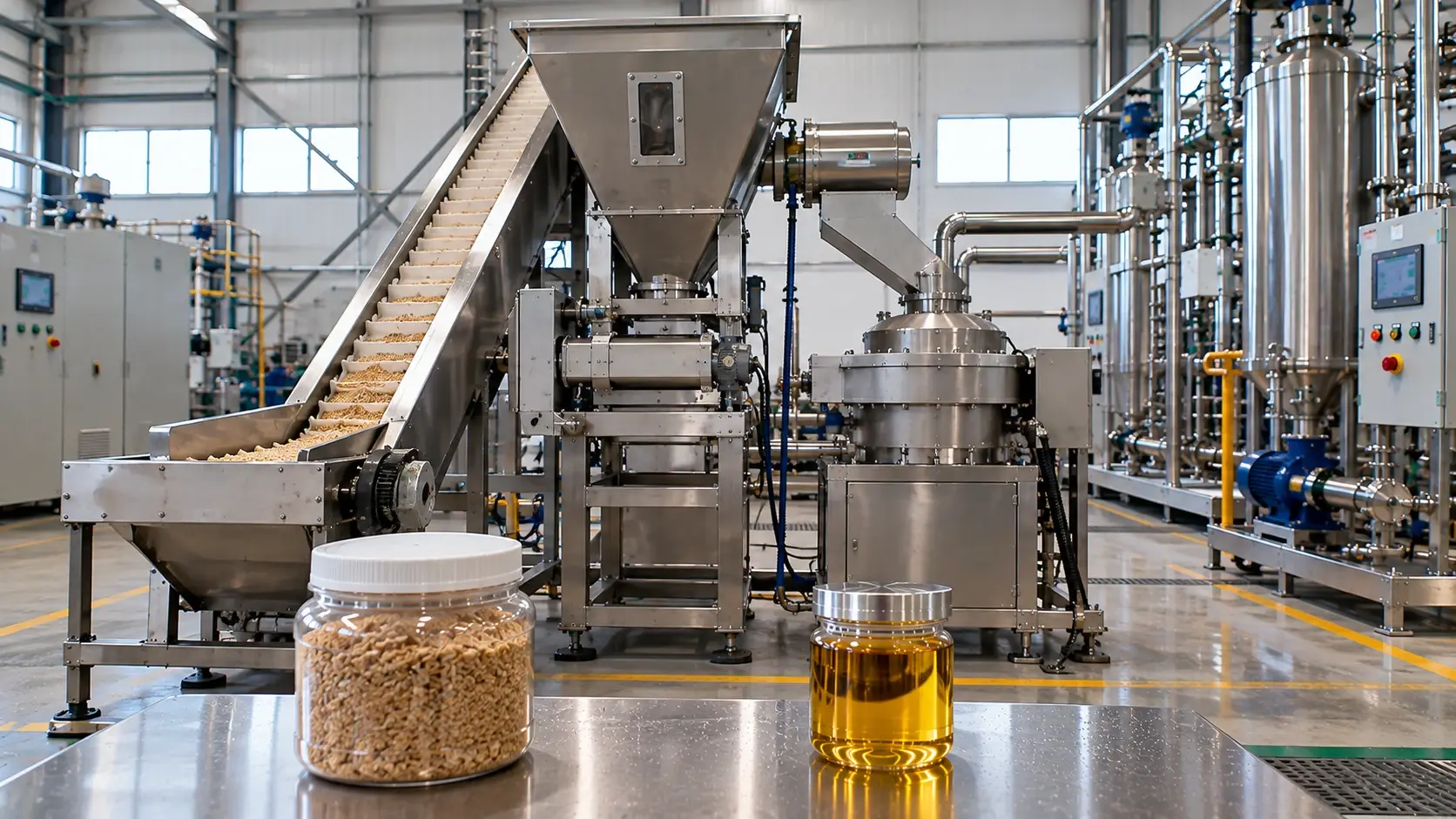 Wheat Germ Tocopherol-Rich Oil (CO₂) CO2 Extraction Plants — Mechotech