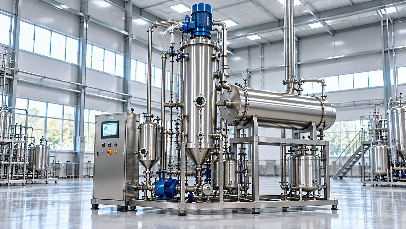 WFE – Wiped Film Evaporator Evaporation Equipment — Mechotech