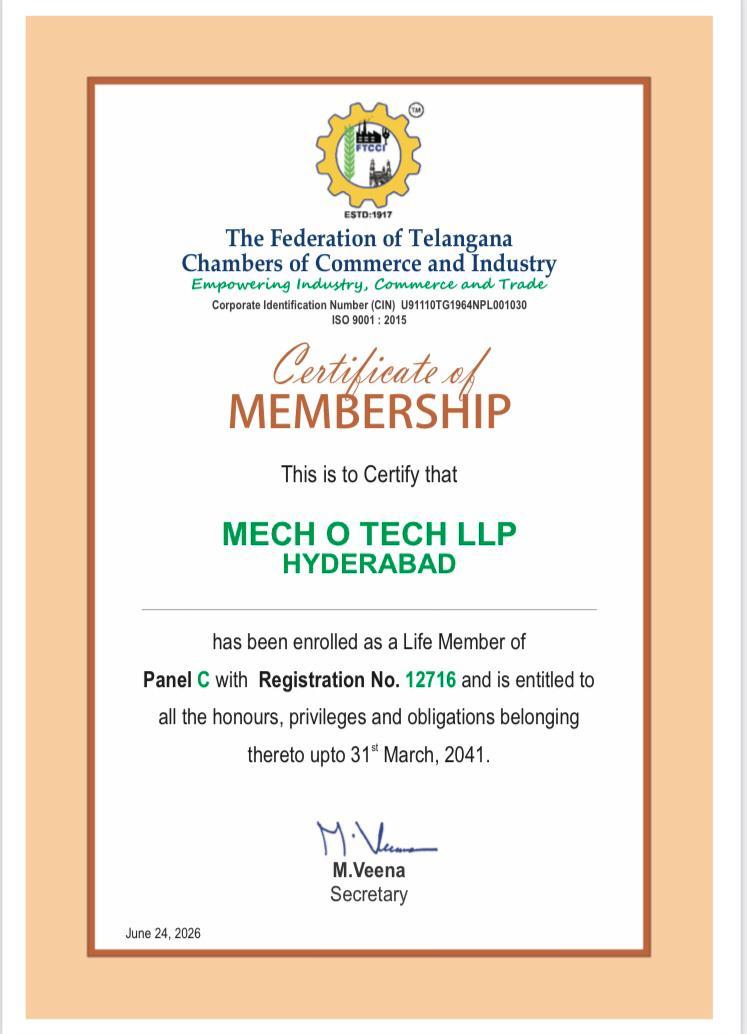 Certificate of Membership