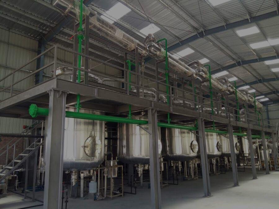 Aloe Vera Extraction Plant