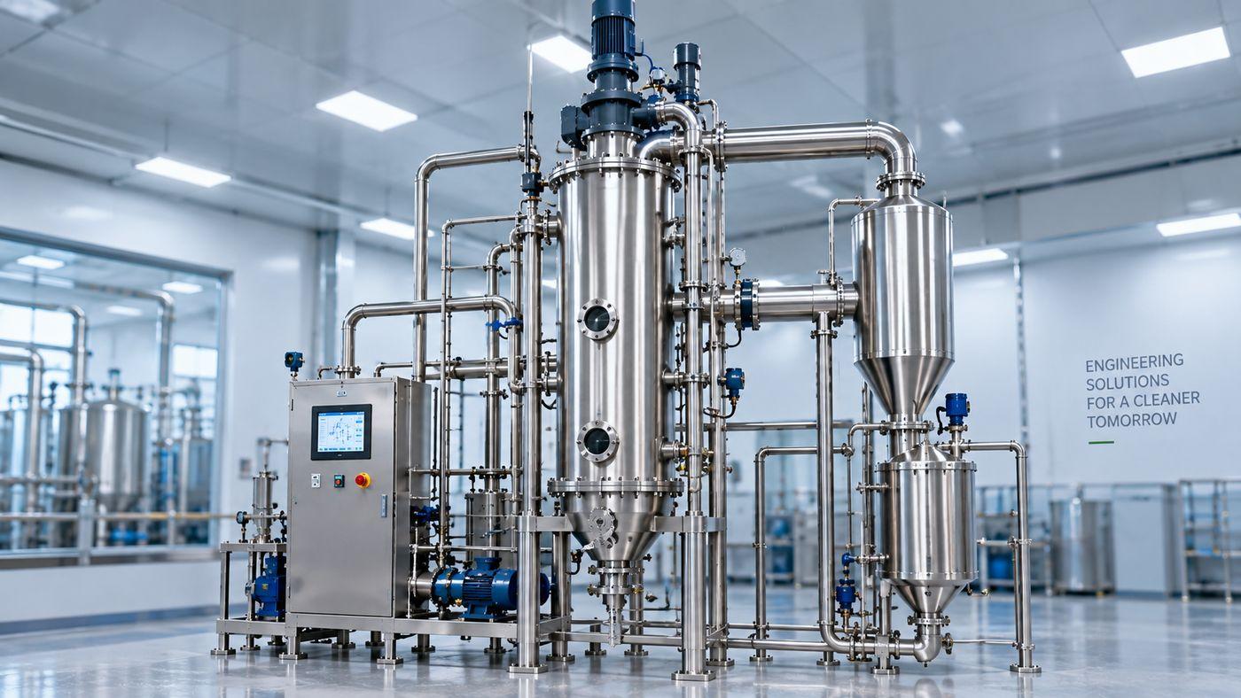 ATFD – Agitated Thin Film Dryer Drying Equipment — Mechotech