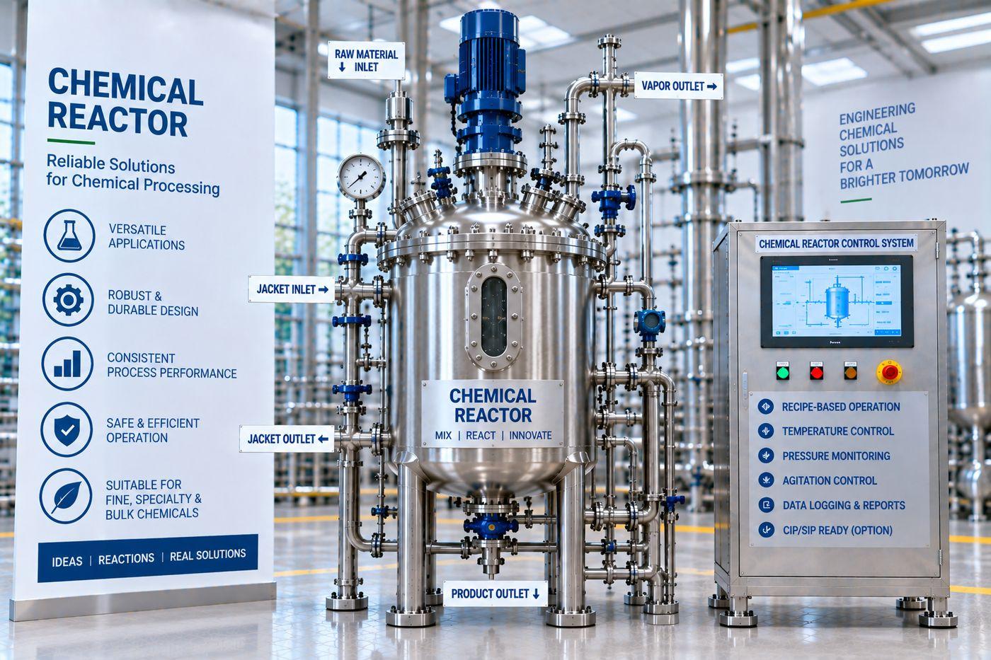 Chemical Reactor Reaction / Synthesis Equipment — Mechotech