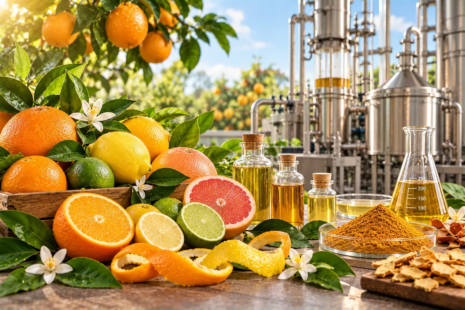Citrus Peel Pectin Extract Herbal Extraction Plants — Mechotech