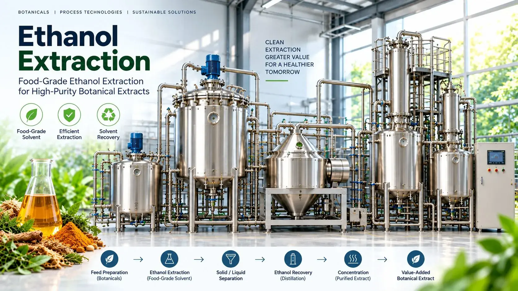 Ethanol Extraction Extraction Equipment — Mechotech
