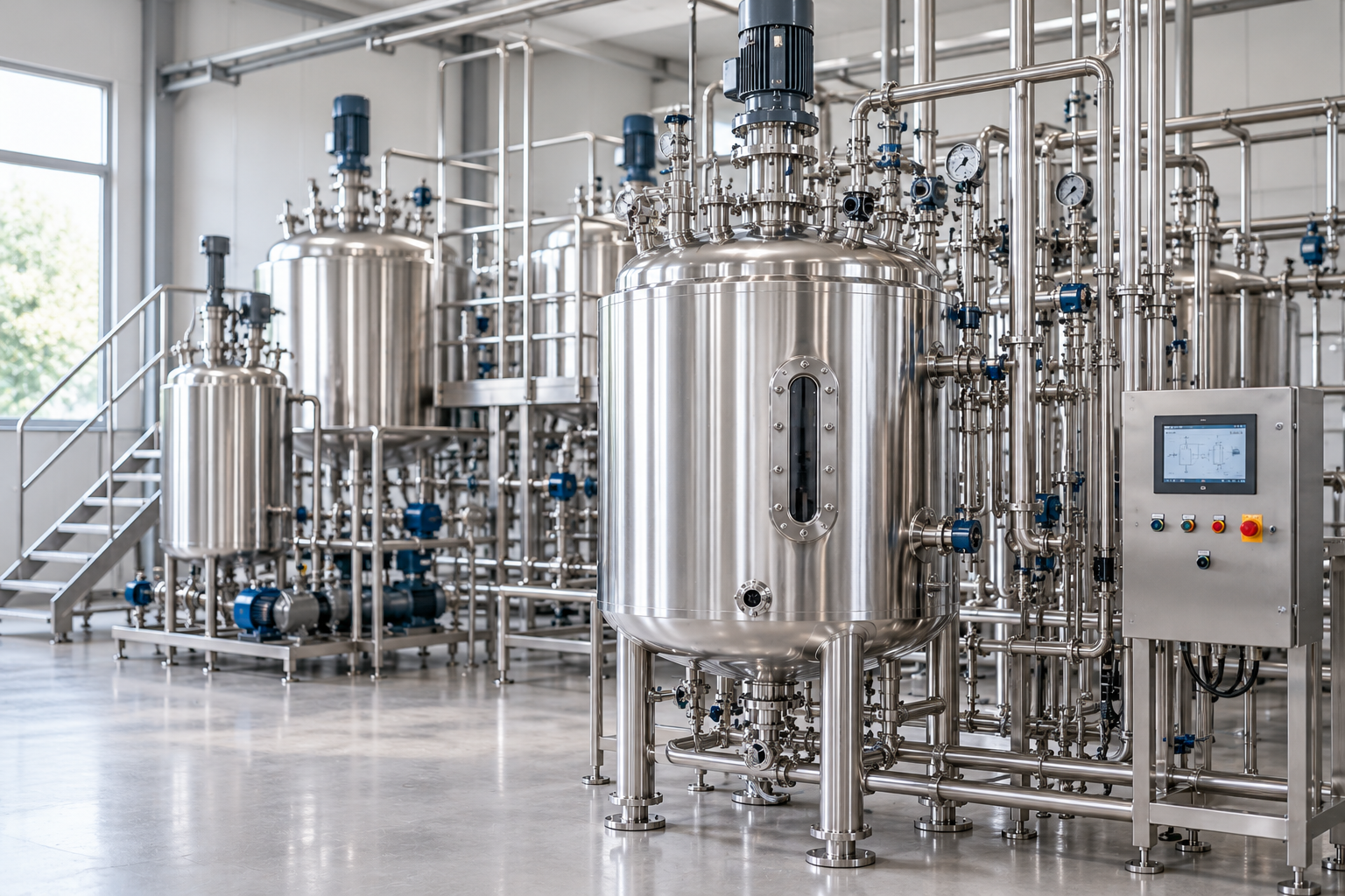 Fermenter / Bioreactor System Reaction / Synthesis Equipment — Mechotech