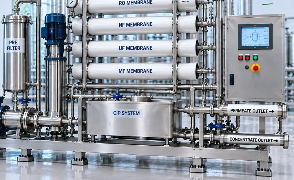 Membrane Filtration (MF / UF / NF / RO)
