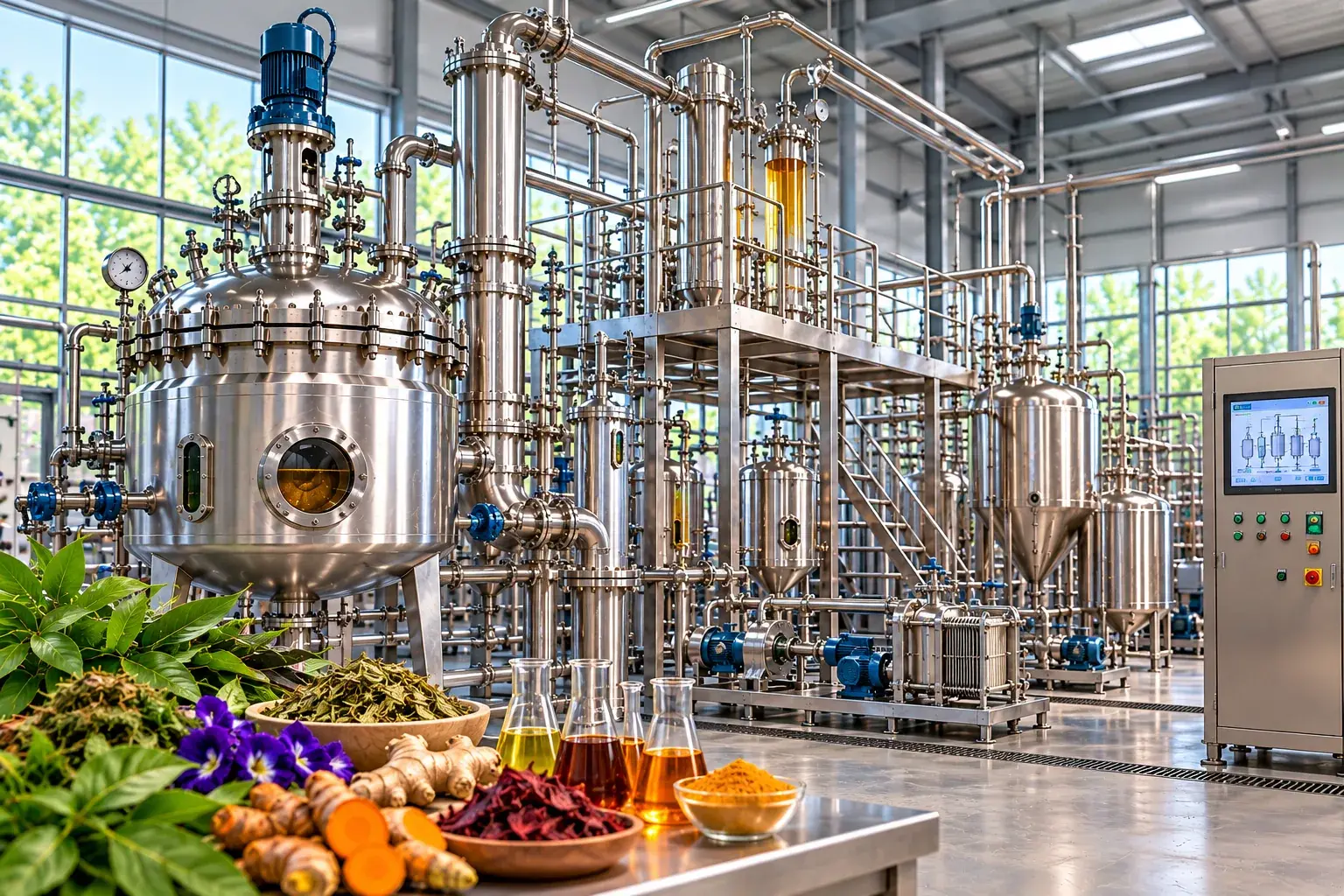 Nutraceutical & Botanical Extraction Plants Nutraceutical & Botanical Extraction Plants — Mechotech