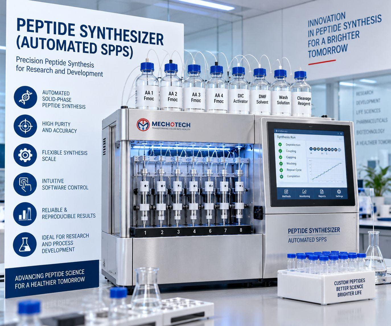 Peptide Synthesizer (Automated SPPS)
