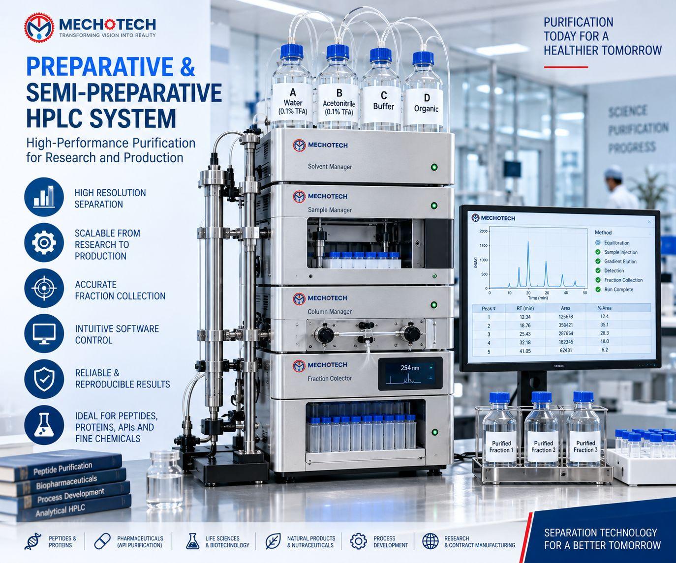 Preparative & Semi-Preparative HPLC System