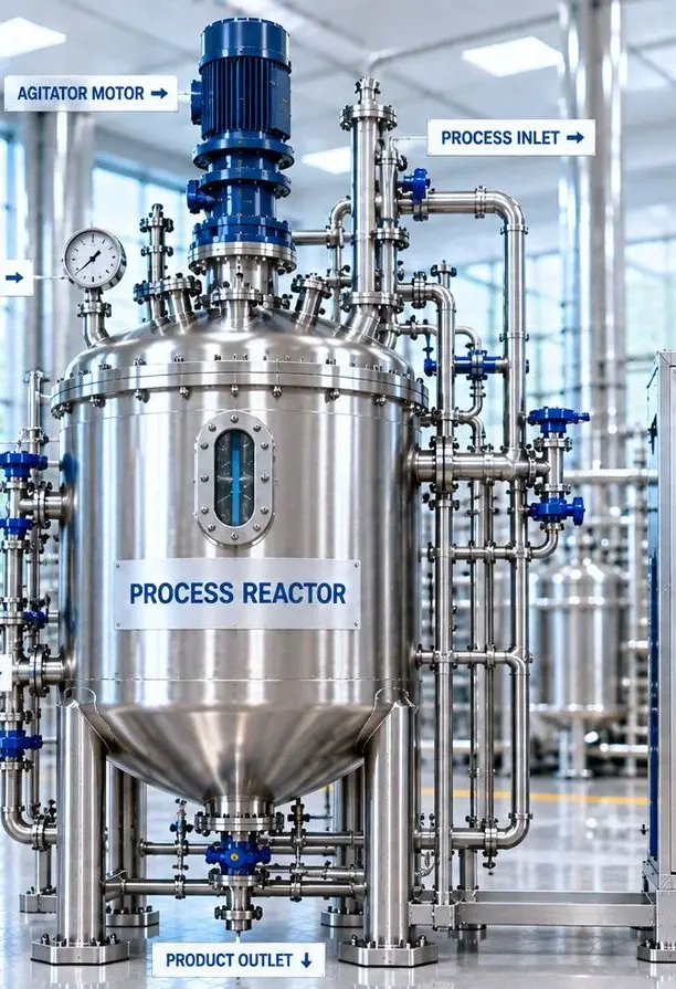 Process Reactor Reaction / Synthesis Equipment — Mechotech