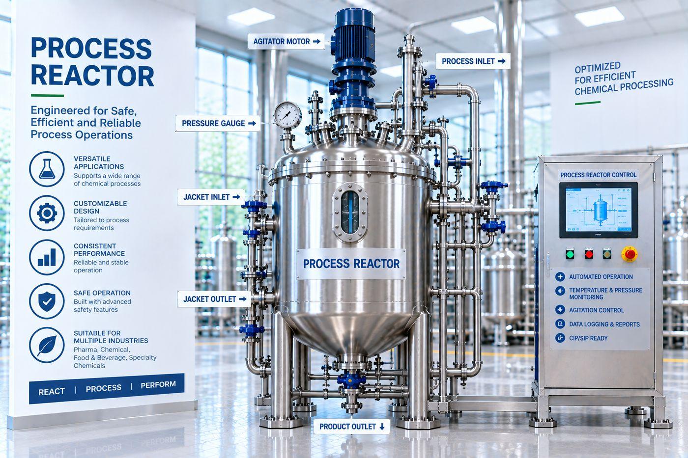 Process Reactor Reaction / Synthesis Equipment — Mechotech