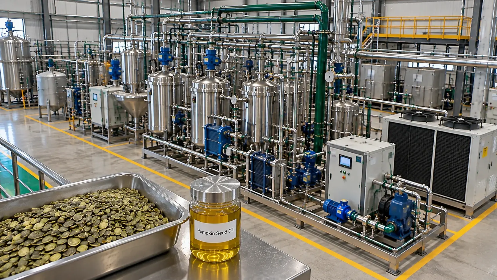 Pumpkin Seed Oil (CO₂) CO2 Extraction Plants — Mechotech