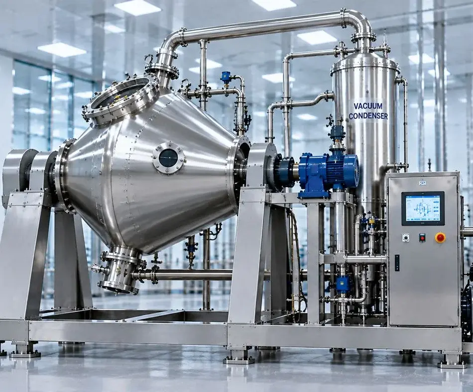 RCVD – Rotary Cone Vacuum Dryer