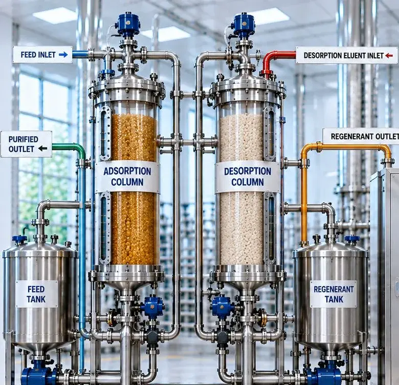Resin Adsorption / Desorption