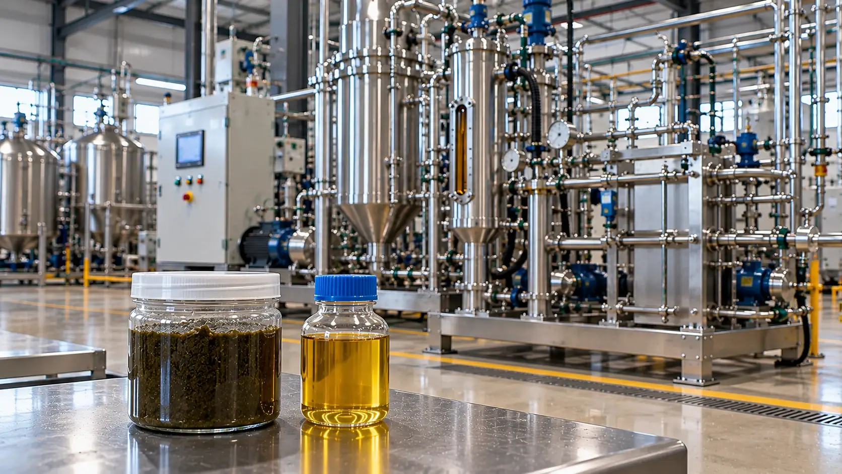 Schizochytrium Algae DHA-Rich Oil (CO₂) CO2 Extraction Plants — Mechotech