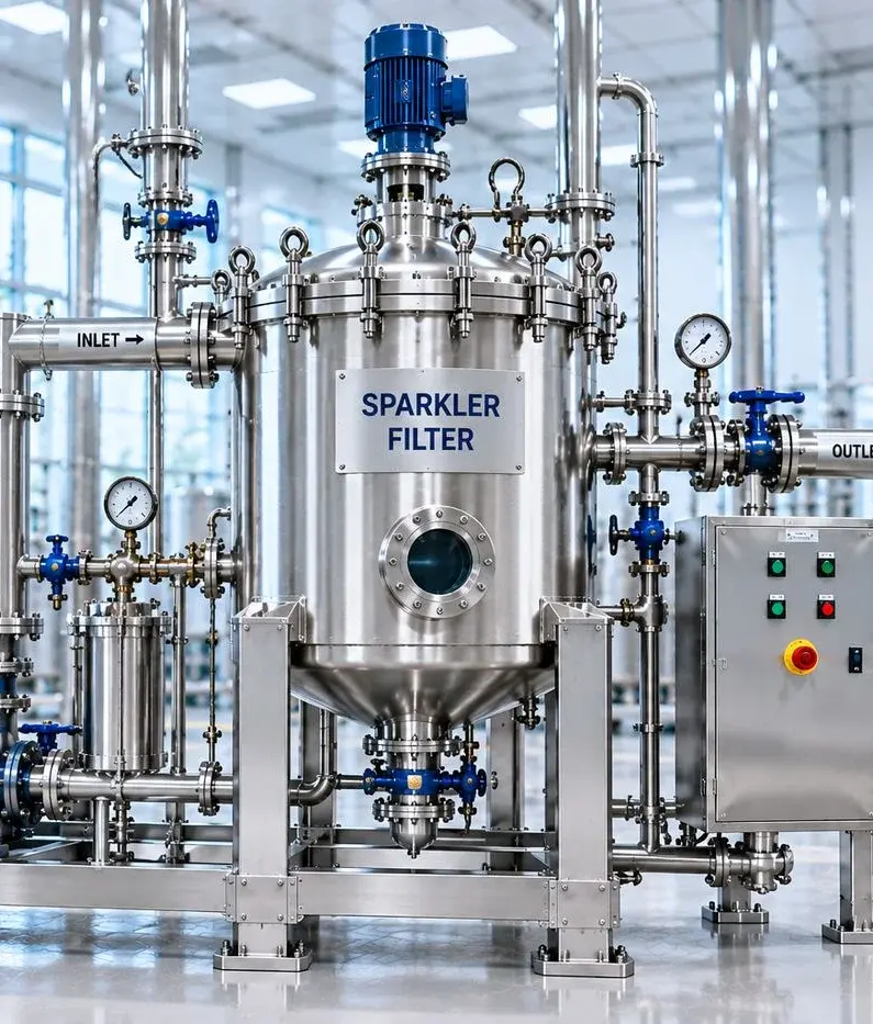 Sparkler Filter Filtration Equipment — Mechotech