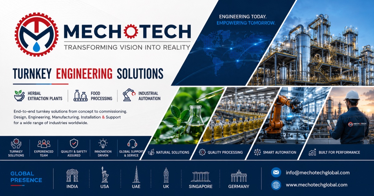Extraction & Distillation Plant Manufacturer | Mechotech